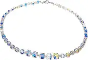 [FOYTOKI] 1PC trendy necklaces for women crystal choker necklace womens necklaces statement necklace Crystal Clavicle chain choker necklace for women crystal necklace women necklace citrine