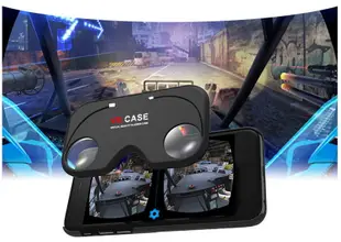 折疊式3dvr眼鏡3D電影虛擬現實眼鏡手機殼Figment VR【新款IPHONE6 PLUS VRCASE】-NFO