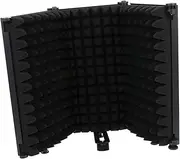 Totority Mic Filter Shield Windscreen Cover Recording Abs Shell Noise Reduction Black