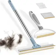 Afoddon Pet Hair Remover Bundle, Carpet Rake 3 Pack, Long Handle Scraper for Dog Hair, Adjustable Effective Lint Cleaner Pro for Carpets, Couch, Furniture & Cars
