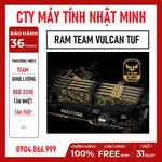 組合 10 RAM TEAMGROUP T-FORCE VULCAN TUF 遊戲聯盟 DDR4 8GB - 16GB 