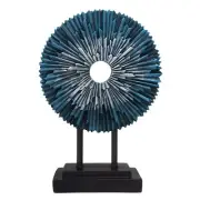ABSTRACT ROUND STAUTEMODERN DECORATIVE HOME DECOROFFICE DESK SCULPTURE FOR MENCR
