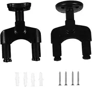 ibasenice 2 Set Guitar Hook Wall Mounted Clothes Rack Guitar Ukulele Hook Electric Bass Guitars Foldable Clothing Rack Guitar Wall Hanger Guitar Holder Guitar Hanger Guitar Wall Hook Plastic