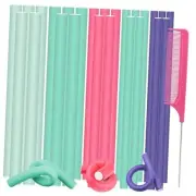 30 Pcs Hair Curling Rods Flexible Twist Foam Hair Rollers Soft No Heat