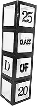 CTIRCHIU Unique Graduation Decor: Balloon Boxes Set Effortless Assembly for School/College Graduation Party Decorations