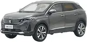 Scale Finished Model Car 1:18 for Peugeot 4008 SUV Simulation Alloy Car Model Static Vehicle Collectible Souvenirs Ornament Miniature Replica Car