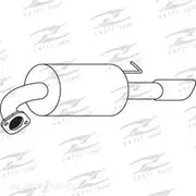 Redback Muffler - M1051