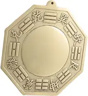Vaguelly Traditional Eight Diagrams Mirror Ornament Exorcism Decor for Home Retro Design for Living Door Present for Friends Family