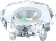 IFOLAINA Crystal LED Light Base for 3D Display - Pedestal for Glass Art Figurine