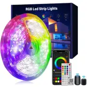 Smart Voice Control Led Lights for Bedroom 100ft, WiFi RGB Led Strip Lights C...