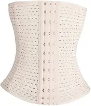 [Healvian] Postpartum Belly Belt Waist Cincher for Women Belt Abdominal Corsets for Women Size l (Skin) Postpartum Support Supplies Beige
