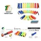 30-Pack Small Mini Flashlight Set, 5 Colors, COB LED Handheld Flashlight with...