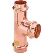 Viega PROPRESS GAS REDUCING TEE 1000kPa Copper- 20x15x15mm Or 20x15x20mm