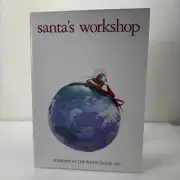1997 Holidays at the White House Event Announcement Booklet Clinton
