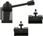 findmall 3Pcs OXA Wedge Type Tool Post Set 250-000 FX Wedge Type Tool Post 250-001, 250-002 Quick Change Turning and Facing Holder Fit for Lathe