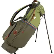 NEW Sun Mountain 2023 Mid Stripe Single-Strap Loden Moss-Inferno