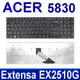ACER 5830 全新 繁體中文 鍵盤 TravelMate P255 P255-M P255-M (9.5折)
