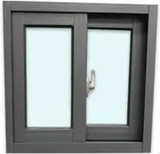 Flush Mounted Replacement Basement Windows,Clear Glass, Aluminum Alloy Window Frames, with Screen