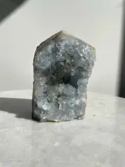 Celestite Free Standing Large Natural Crystal CL010