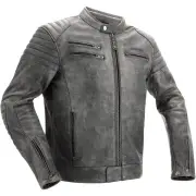 Charleston Titanium Leather Jacket