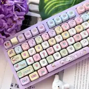Cartoon Crayon Shin-chan PBT Sublimation Keycap 146 Keys/Set MOA Similar Height