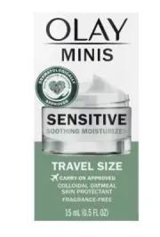 2x Olay Minis Sensitive Soothing Face Moisturizer Travel Size