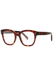 Celine - Square-frame Optical Glasses, Glasses, Brown, Can be Fitted With Prescription Lenses, Designer-engraved arm - Havana One Size