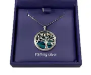 Heathergems Silver Tree of Life Pendant - Unique & Handmade in Scotland