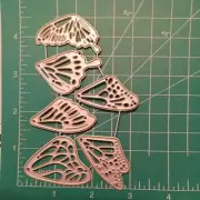 Universal Thin Metal Die Cut Tool Butterfly angel nymph fairy wings devil demon
