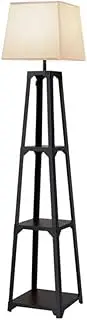 Artiss Floor Lamp 3 Tier Shelf Storage LED Light Stand Home Room Vintage White