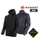 MAMMUT 瑞士 長毛象 CONVEY 3IN1 男款 兩件式 防水保暖外套 GTX 黑色 羽絨外套 風雨衣