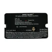 Safe-T-Alert 45-741-Bl 45-Series Combo Carbon Monoxide Propane Alarm Surface