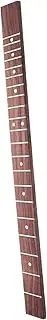 NULYLU Guitar Neck Replacement Fingerboard Fret Rosewood Fretboard with Dot Inlays Guitar Accessory for Easy Installation and Enhanced Playability