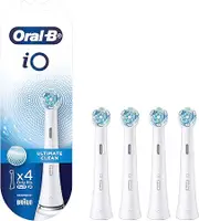 Oral-B iO Series Ultimate Clean Replacement Brush Heads 4-Pack White