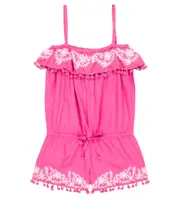 [Melissa Odabash Kids] Melissa Odabash Kids Baby Eisha embroidered playsuit Y 10 pink