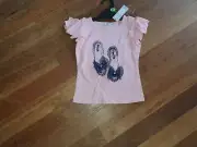 NEW WITH TAGS "DESIGNER KIDZ" ADORABLE SHOE TOP WITH DIAMANTE