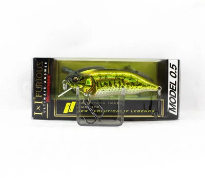 Megabass I X I Furious 0.5 Floating Lure GG Ingicator Hasu (2291)