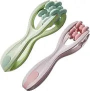 2pieces Finger Roller Massager, Hand Massage Roller, Hand Rollers Massager Roller Pinpoint Tools, For Circulation, Stress Relief, Hands, Palm & Wrist