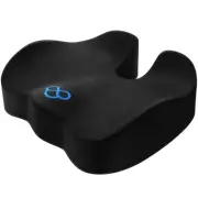 Orthopedic Memory Foam Seat Cushion – Thick Support for Tailbone, Back Pain Reli