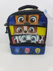 Nickelodeon Paw Patrol Insulated Soft Lunch Box Back To School Supplies NEW