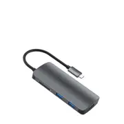Cygnett 6-in-1 Unite PocketMate 100W USB-C Hub Single 4K HDMI Multiport Adapter
