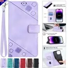 Flip Leather Wallet Case Cover For iPhone 16e 16 15 14 13 12 11 Pro Max 8 7 Plus