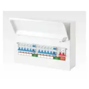Consumer Unit 16 Way Split Load c/w 100A Main Switch/2x63A 30mA RCD +10MCB’s