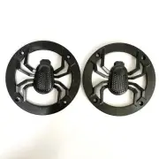 Pair 4" Black ABS Speaker Covers Grill For Car Audio DJ PA Speaker Spider Design