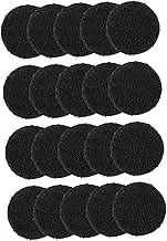 JEWEDECO 20pcs Strong Double Sided Adhesive Strips for Indoor/Outdoor Stick on Hooks Loop Tape for Wall Decor Easy Install Fasteners