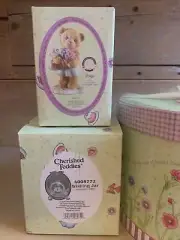 ENESCO Cherished Teddies - Robyn Club MemBEARship CT0112 Wishing Jar Pamp-Bear