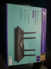 TP-Link AX1800 Works with Alexa Dual Band Gigabit Router - Black
