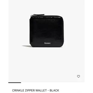 韓國品牌Fennec短夾 方型短夾 ZIPPER WALLET  素色短夾 多色可選 fennec韓國品牌 韓國代購