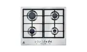 Trinity TRG604SS 60cm 4 Burner Gas Stainless Steel Cooktop