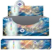 Incense Stick Chi Force Bulk 12 Packets 144 Sticks Premium Masala Green Tree